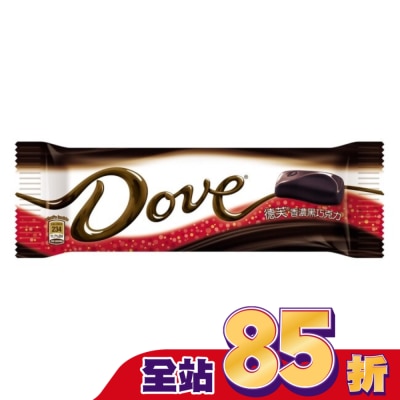 Dove 德芙 Dove 德芙香濃黑巧克力43g
