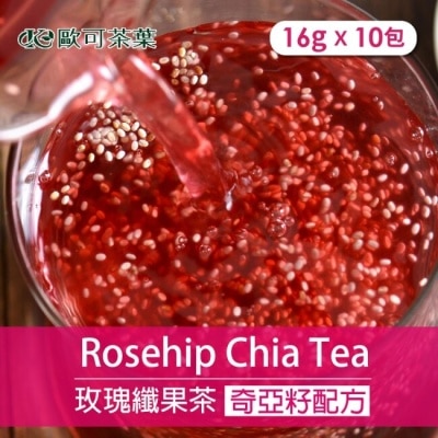 OKTEA 【歐可茶葉】冷泡玫瑰纖果茶x3盒(10包/盒)