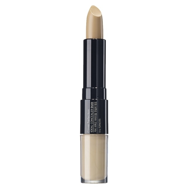 【韓國 THE SAEM 得鮮】 完美雙頭遮瑕液4.2g+4.5g 01號