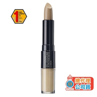 THESAEM 【韓國 THE SAEM 得鮮】 完美雙頭遮瑕液4.2g+4.5g 1.5號