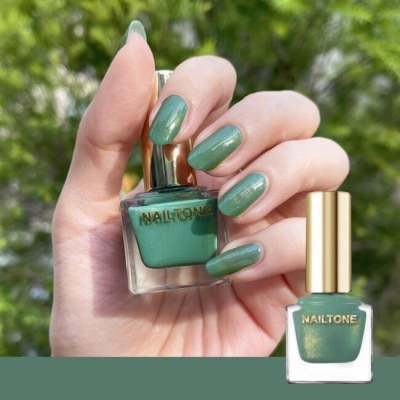 NAILTONE NAILTONE 持久引力指甲油 (金映綠林) (10mL) N109
