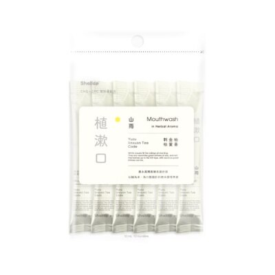 SHALLOP刷樂 刷樂植漱口-山雨(攜帶包)12mL*10入