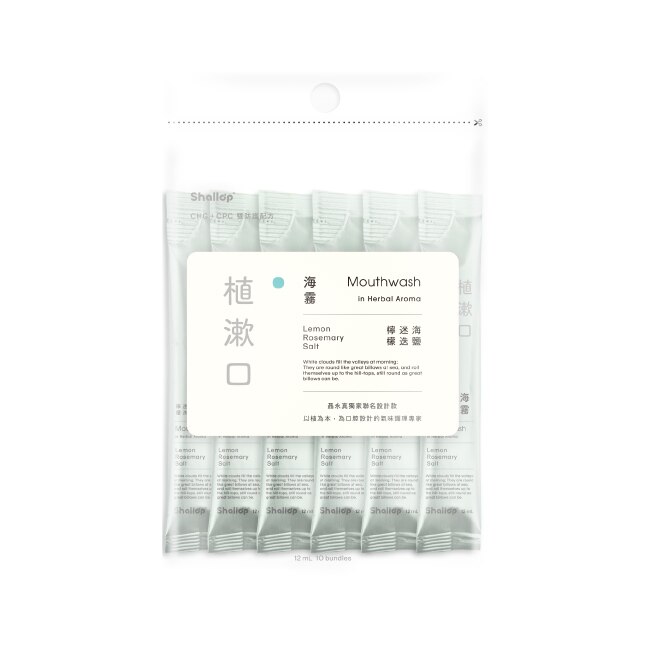 刷樂植漱口-海霧(攜帶包)12mL*10入