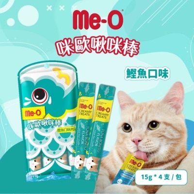 MEO 咪歐啾咪棒 - 鰹魚口味肉泥 15G (4入袋裝)