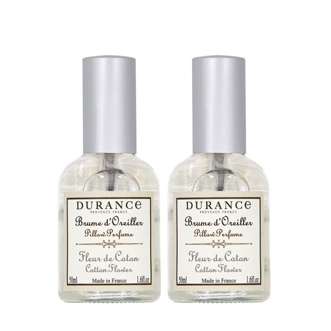 DURANCE朵昂思 枕頭香水二入組-棉花田(50mlX2)