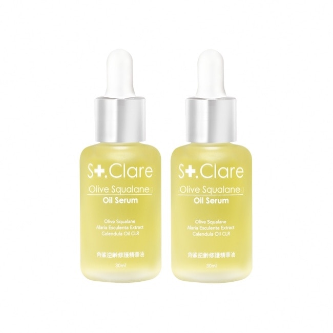 St.Clare聖克萊爾 角鯊逆齡修護精華油30ml(2入組)