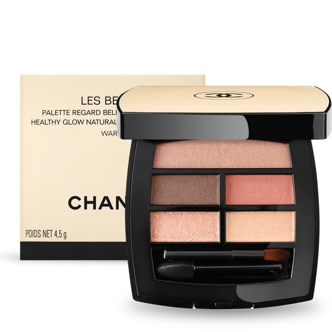 CHANEL 香奈兒 時尚裸光立體眼彩盤(4.5g) WARM-國際航空版