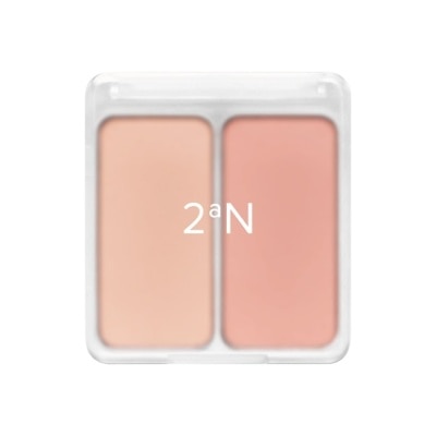 2aN 2aN摩登雙色腮紅#08香檳裸 4.5g * 2