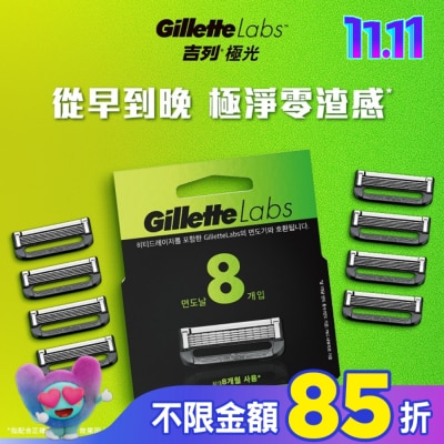 吉列 吉列 Labs 極光系列刮鬍刀頭 8刀入
