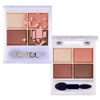EXCEL EXCEL 裸色深邃眼影11典雅橙棕(限定)