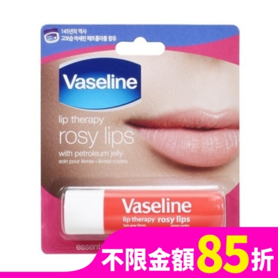 Vaseline 凡士林 凡士林玫瑰潤澤護唇膏 4.8g