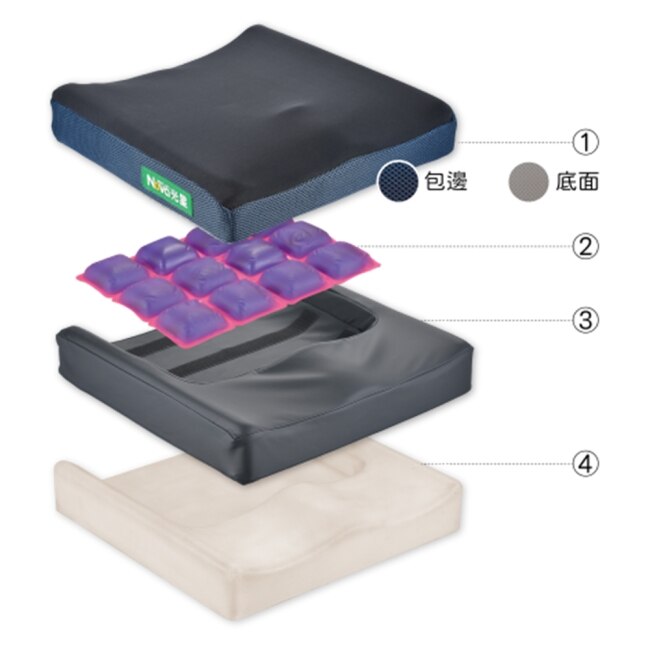 GeLive 凝膠適型座墊 (適用輪椅座墊C款補助)