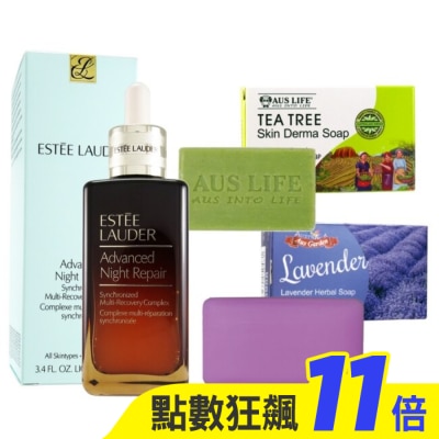 ESTEE LAUDER 雅詩蘭黛 雅詩蘭黛 特潤超導全方位修護露100ml(贈茶樹/薰衣草皂)