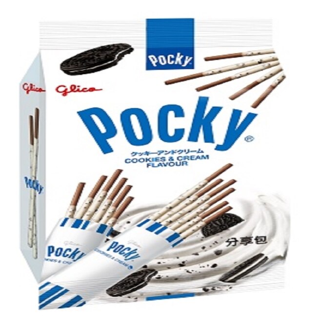 Pocky百奇 牛奶餅乾棒分享包