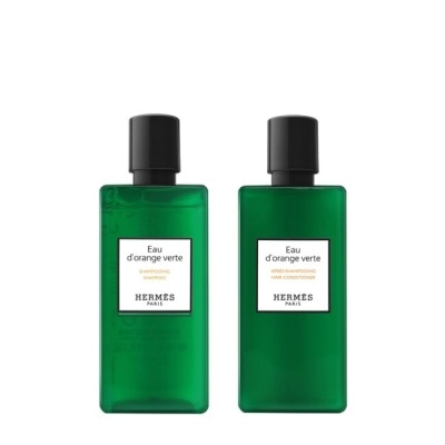 HERMES Hermes愛馬仕 橘綠之泉洗髮精 80ml+潤絲精 80ml