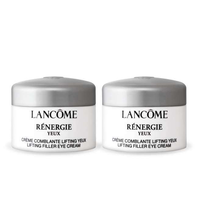 LANCOME 蘭蔻 超緊顏白金緊緻抗痕眼霜(5ml)X2 新款-專櫃公司貨