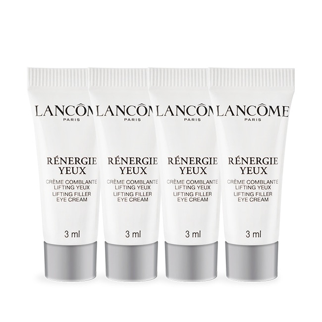 LANCOME 蘭蔻 超緊顏白金緊緻抗痕眼霜(3ml)X4 新款-專櫃公司貨