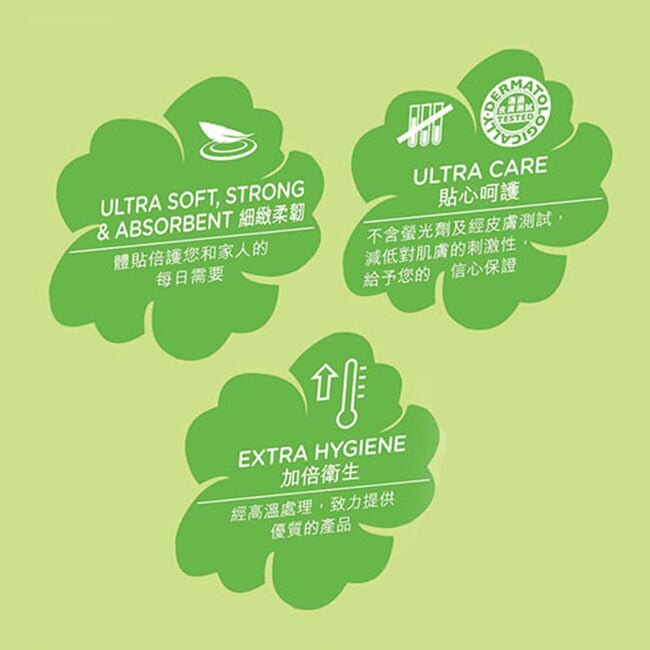 屈臣氏迷你紙手帕3層10抽20包-綠茶清香