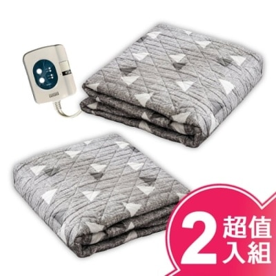 CHIA-JAN 韓國甲珍溫暖舒眠定時電熱毯 NH3300 超值二入組雙人*2
