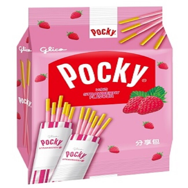 Pocky百奇 草莓棒分享包