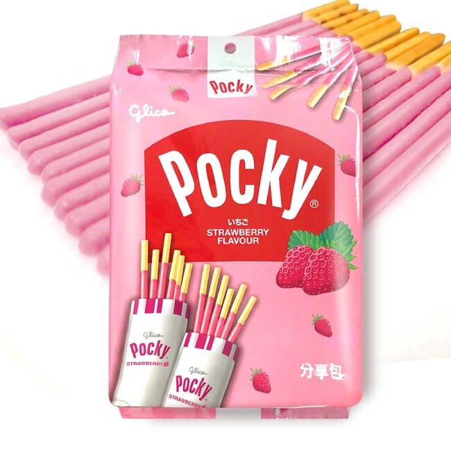 Pocky百奇 草莓棒分享包