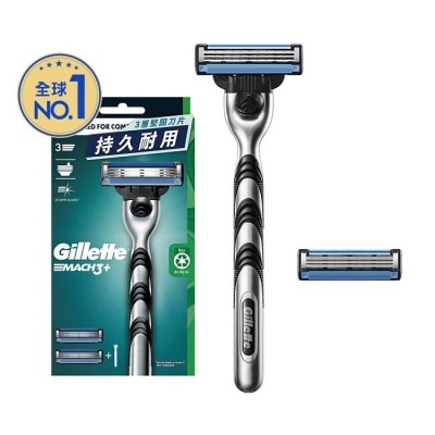 GILLETTE 吉列 Mach3 鋒速系列刮鬍刀 1刀架2刀頭