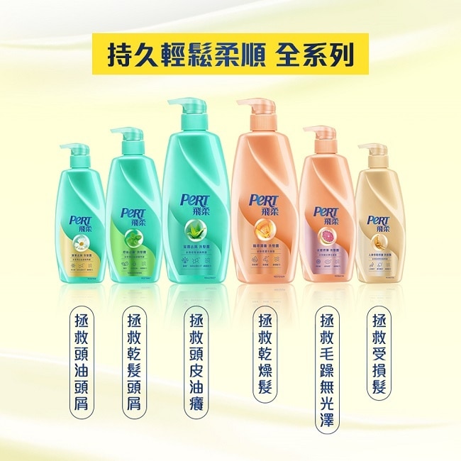 飛柔蓬鬆去屑洗髮露組 (600+400g)