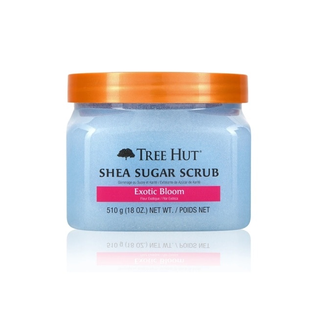 TREE HUT 樹上小屋 乳木果蜜糖身體磨砂膏510g(花漾舒緩)贈木勺