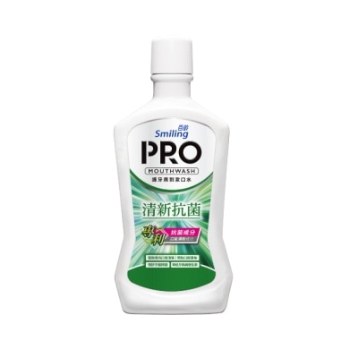 百齡 【屈臣氏】百齡護牙周到PRO漱口水-清新抗菌配方750ml