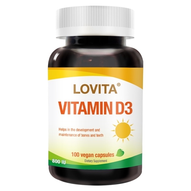 Lovita愛維他 維他命D3素食膠囊800IU (維生素D3)