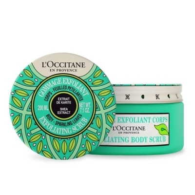 L OCCITANE L’OCCITANE 歐舒丹 歡聚乳油木碧綠去角質美體霜(200ml)-專櫃公司貨