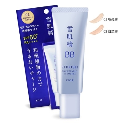 KOSE 高絲 KOSE 高絲 雪肌精 水感BB裸粧蜜 SPF50+/PA++++(30g)#02-專櫃公司貨