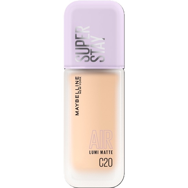 媚比琳 裸霧光持久水粉底 AIR SPF12 PA+++ C20 粉膚亮白 35ml #小方胖 #薄光裸霧肌 image