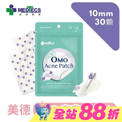 OMOMEDTECS美德 - 美德喔萌痘痘隱形貼-10mm*30貼
