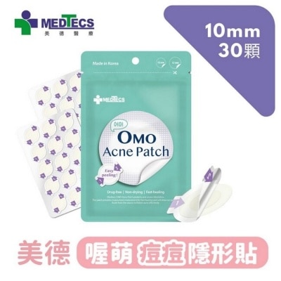 OMOMEDTECS美德 美德喔萌痘痘隱形貼-10mm*30貼