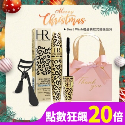 HELENARUBINSTEIN Helena Rubinstein 赫蓮娜 獵豹濃密纖長睫毛膏組-睫毛夾+禮袋