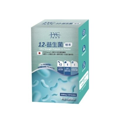 極研萃JYC 極研萃12-益生菌粉末20包