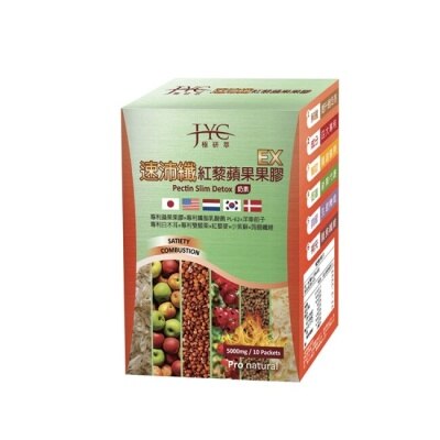 極研萃JYC 極研萃速沛纖紅藜蘋果果膠10包