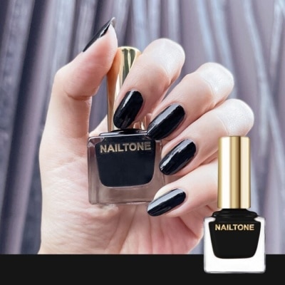 NAILTONE NAILTONE 持久引力指甲油 (瓷釉漆黑) (10mL) N117