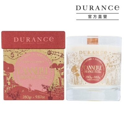 DURANCE DURANCE朵昂思 暖桂橙香香氛蠟燭(280g)-原廠公司貨