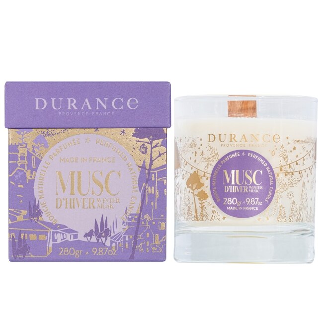 DURANCE朵昂思 冬麝香香氛蠟燭(280g)-原廠公司貨
