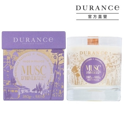 DURANCE DURANCE朵昂思 冬麝香香氛蠟燭(280g)-原廠公司貨