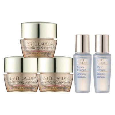 ESTEE LAUDER 雅詩蘭黛 【ESTEE LAUDER 雅詩蘭黛】年輕無敵膠原霜15mlx3+微分子肌底原生露15mlx2 公司貨