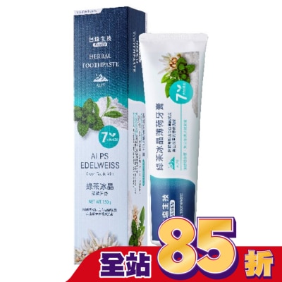 TAIYEN 台鹽 - 台鹽綠茶冰晶薄荷牙膏150g