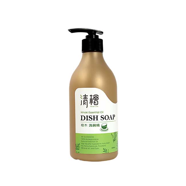 【清檜Hinoki Life】檜木洗碗精x2瓶(500ml/瓶)