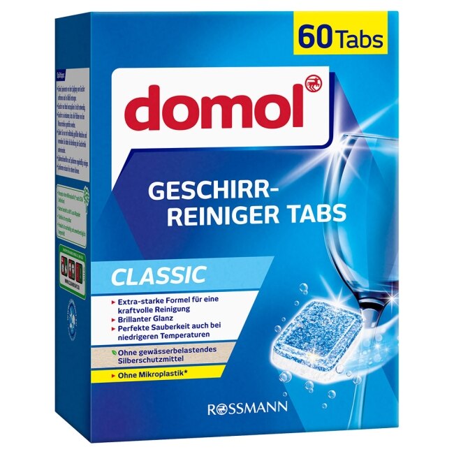 德國domol 強效洗碗機洗碗錠 60顆