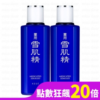 KOSE 高絲 KOSE高絲 藥用雪肌精360mlx2