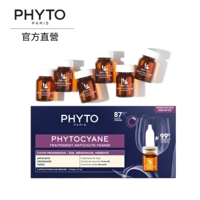 PHYTO Phyto 髮朵 新絲漾養髮液(女性專用) 5ml x 12