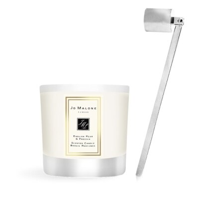 JOMALONE Jo Malone 英國梨與小蒼蘭迷你香氛蠟燭(35g)贈防煙滅燭罩