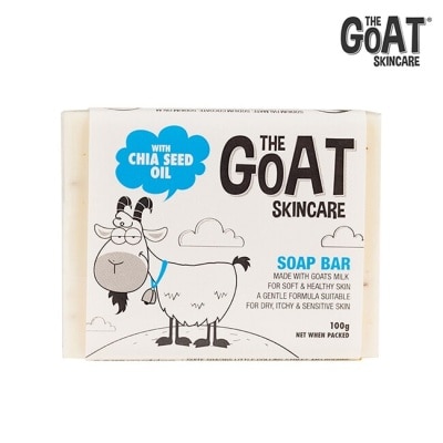 GOAT The Goat 澳洲頂級山羊奶溫和保濕修護皂 100g(奇亞籽)